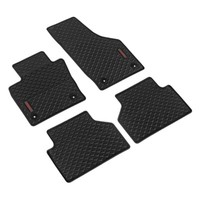 Set MaßGefertigte Matten Aus ÖKo-Gummi FüR Audi Q3 2011-2018