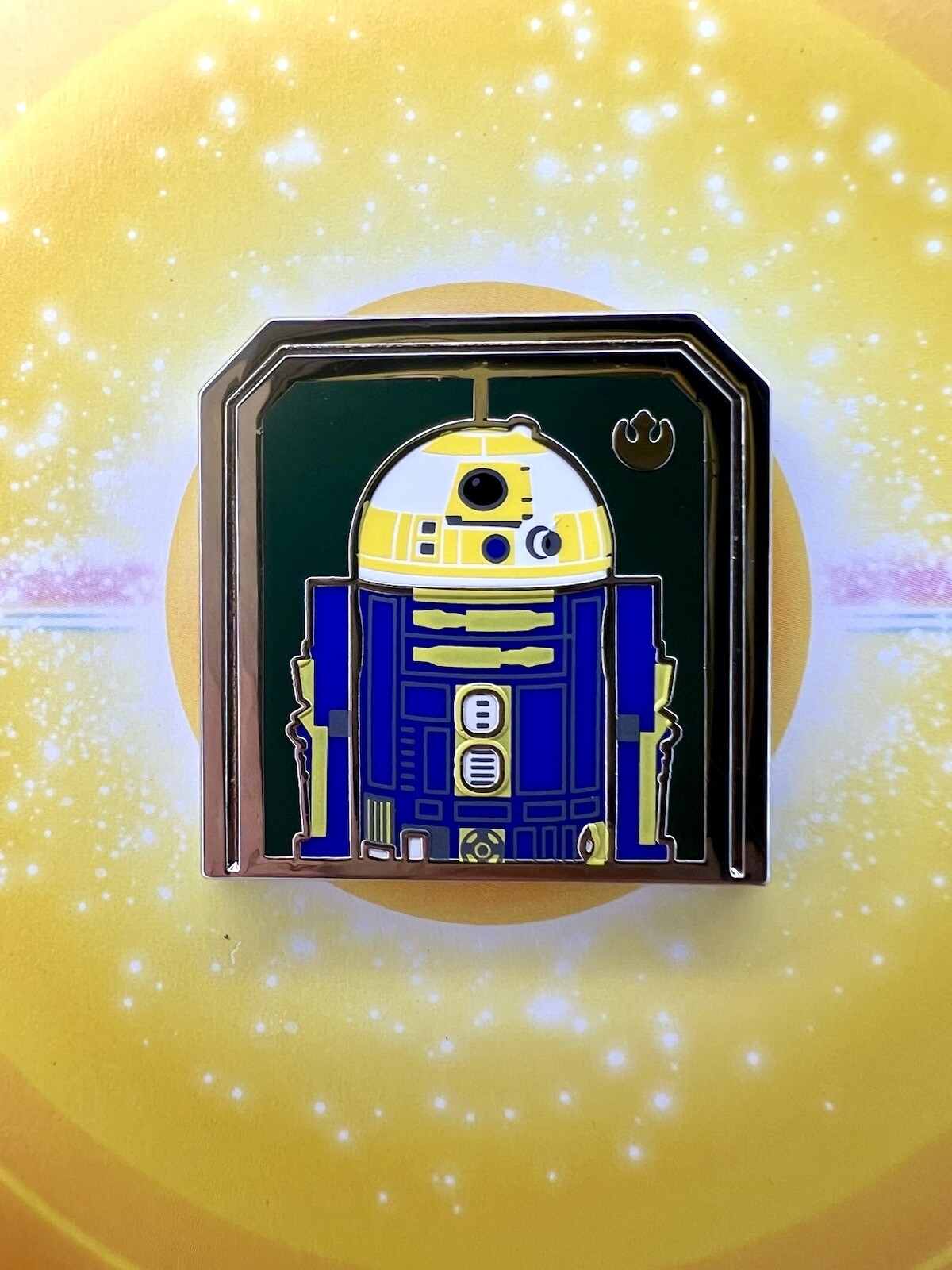 New 2024 Disney WDW Hidden Mickey Star Wars Droids R2-B1 Pin