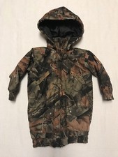 Trail Crest Lined  Hooded Camouflage Jacket Toddler Youth Size XS