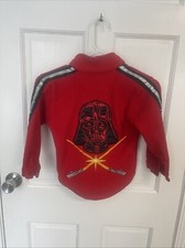Star Wars Darth Vader Red Kids Jacket Great Display Piece Vintage 1997 Lucasfilm