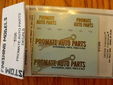 Custom Finishing HO #5106 Promate Auto Parts Decal set