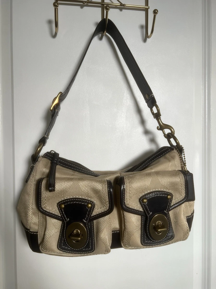 Coach Legacy Zip Canvas Exterior Bags & Handbags for Women for