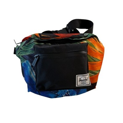 Herschel Supply Co. Seventeen Fanny Pack Floral Black Waist Bag NEW