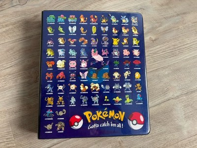 Vintage 90er Pokémon Binder Figuren Tomy Pokemon Set Retro 12 Sammlerfiguren