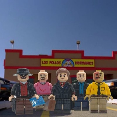  5x NEW Breaking Bad Minifigures -  Marked Down 