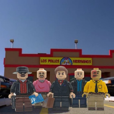 #ad #ad 🔹5x NEW Breaking Bad Minifigures “Marked Down” $29.69