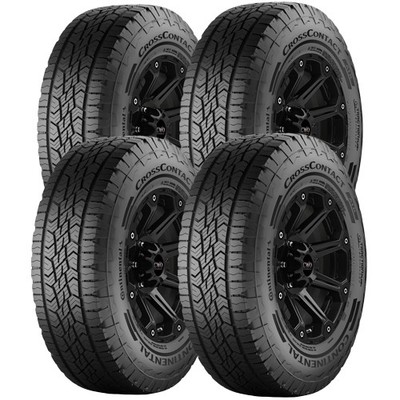(QTY 4) 235/60R18 Continental CrossContact ATR 107V XL Black Wall Tires