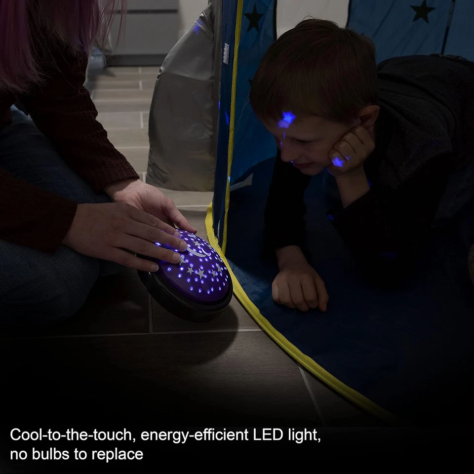 GE LED Proyector Luna y Estrella Luz Nocturna, Luz de Grifo a Batería, Ideal para Foto 4 de 4