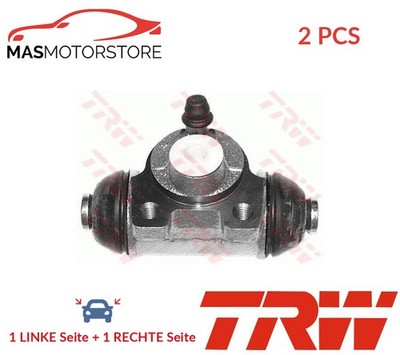 RADBREMSZYLINDER TROMMELBREMSE PAAR HINTEN TRW BWA129 2PCS A NEU OE QUALITÄT