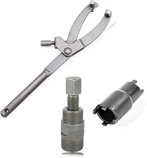 QISF 3Pcs Spanner Wrench Magneto Fly Wheel Clutch Hub Adjustable Tool  24Mm 27M