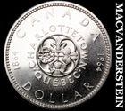 1964 Canadian Silver Dollar- Proof Like- Choice Gem Brilliant Unc Luster #J6975