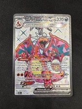 Pokémon Fiamme Ossidiana Charizard EX 215/197 2023 Ultra Rara Holo NM