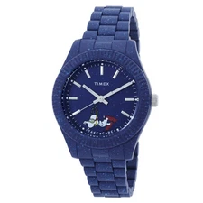 Timex Legacy Ocean X Peanuts Quartz Blue Dial Men's Watch TW2V53300