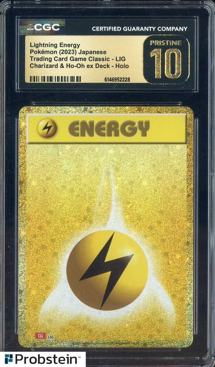 Energy Pokémon TCG Grade 10 Japanese Individual Collectible Card