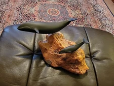 JOHN PERRY WHALE AND CALF