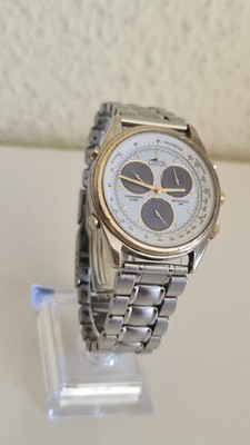 Vintage Lotus Chronograph Alarm Men s Wristwatch   1990s