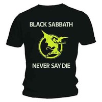 Black Sabbath Never Say Die T Shirt