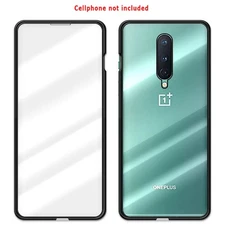 Superior Quality Heavy-Duty Magnetic Tempered Glass Cover Case for OnePlus 8 New