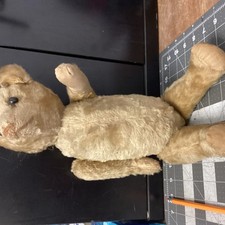 Antique Vintage Teddy Bear Straw Filled 16 LNN23I
