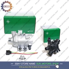 INA Electric Water Pump +Thermostat Kit For BMW 528i 328i  525xi 530xi X5 X3