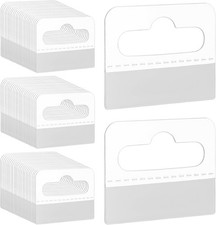 400 Pcs Hang Tags Slot Hole Hang Tabs Self-Adhesive Hanging Tabs Heavy Duty D...