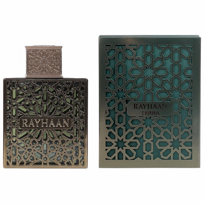 Rayhaan Terra Eau de Parfum Spray for Unisex Warm Spicy, Woody, Amber & Oriental