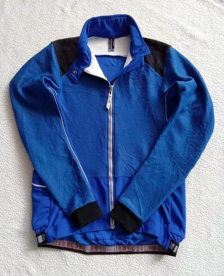 ASSOS airJack airBlock 851 Blue Windstopper Thermal Winter Cycling Jacket — XL - Image 3 of 4