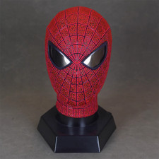 Customize The Amazing Spider-Man Mask Cosplay Faceshell Prop Mask Costume
