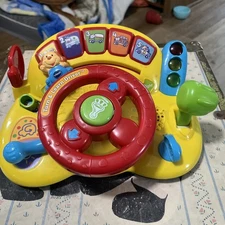 VTech Turn and Learn Driver Educational Toy Lights and Sounds Works Toddler Toy