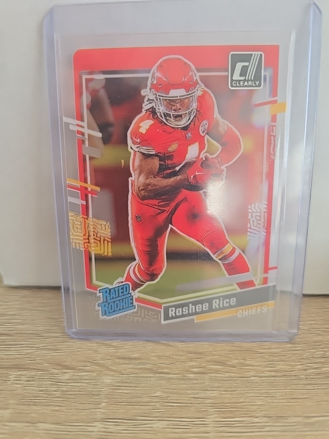 2023 Panini Clearly Donruss - Rated Rookie Rashee Rice #79 (RC)