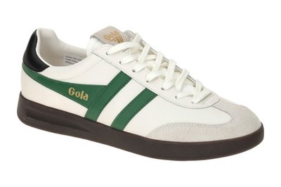 Gola Schuhe CYCLONE LEATHER weiß Herrenschuhe Sneakers CMB743WN NEU