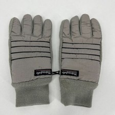 Thinsulate Ski Gloves Men's Size Gray Vintage Snow Winter