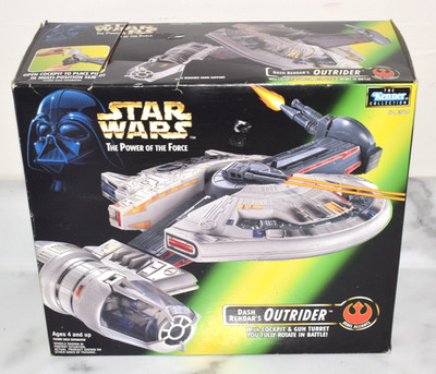 Star Wars Power Of The Force Dash Rendar's Outrider NEW/SEALED - Damaged Box!