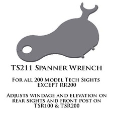 TS211 Tech Sights Spanner Wrench for 200 Series Sights