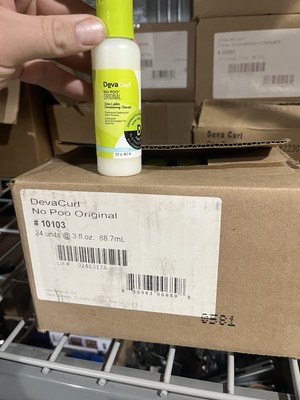 Devacurl Deva Curl No Poo Original Cleanser 24 Pack 3oz 72oz Total! 