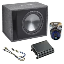 Mercury Milan 06-11 Harmony Single 12" Loaded Sub Box Enclosure & CXA400.1 Amp