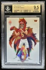 2024 Panini Phoenix Jayden Daniels Color Blast RC SSP #CB-JDS Commanders BGS 9.5