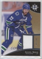 2015-16 Upper Deck Ultimate Collection 196/199 Daniel Sedin #34 HOF 0c3