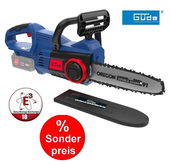GÜDe Akku-KettensäGe Ks 18-0 (Ohne Akku / LadegeräT) 18V E³ Akkusystem-image