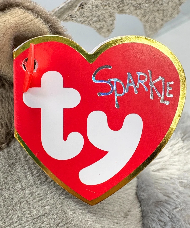 Juguete de peluche Ty Buddy - Sven the Reindeer, Frozen II, Sparkle, MWMT Foto 4 de 4