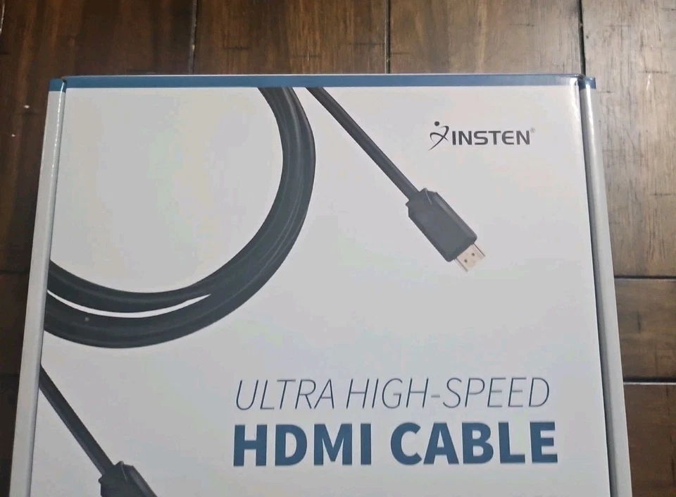 INSTEN Ultra High Speed 8K HDMI 2.1 Cable 15ft White New - Image 4 of 4