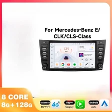8" 2 Din Car Radio Carplay Android 14 Multimedia Player GPS RDS FM BT 4G