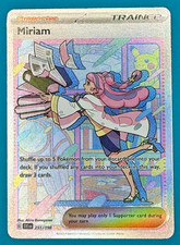 Pokemon Miriam Alt Art SV 251/198 Full Art Tr...