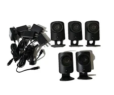 5X SimpliSafe Indoor Camera Wi-Fi HD Security Camera SSCM1 & Wall Charger W/cord