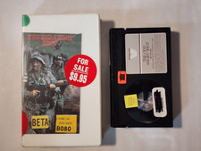 THE ODD ANGRY SHOT BETA BETAMAX TAPE IN CLAMSHELL RYAN BROWN JOHN HARGREAVES