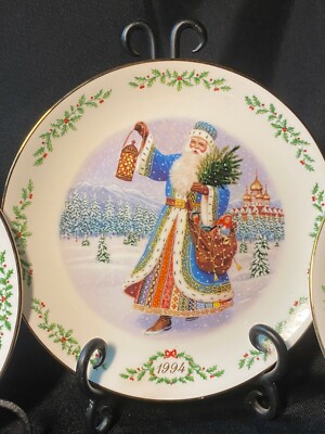 Lenox-Lot of 3 Limited editions Collection Plates-Victoria Santa