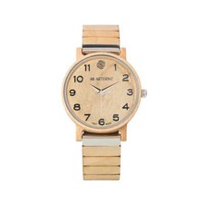 AB Aeterno Fenix White 35 AB010 Orologio da donna in legno di acerto 100 %