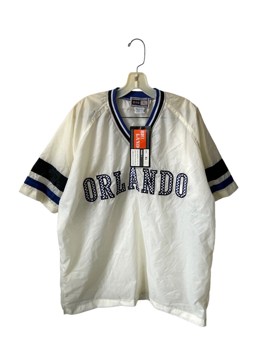 vintage orlando magic nylon warm up set mens size XL deadstock NWT