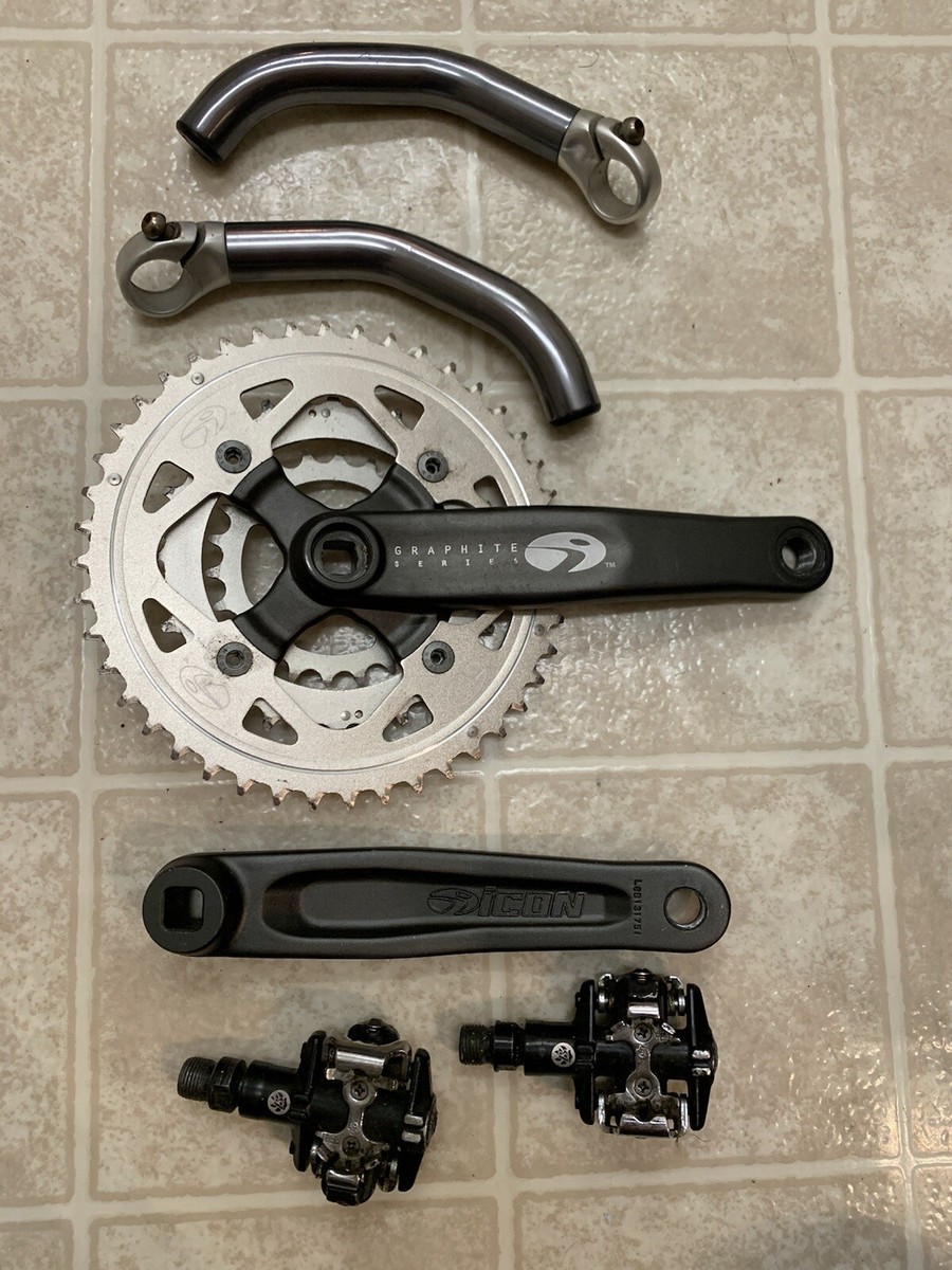 Trek Icon Graphite Series Mountain Bike Crankset MTB | eBay