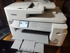 Brother MFC-J5855DW INKvestment Tank Color Inkjet All-in-One Printer TESTED New